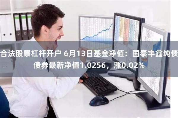 合法股票杠杆开户 6月13日基金净值：国泰丰鑫纯债债券最新净值1.0256，涨0.02%